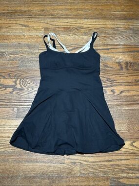 Knit Double Layer Active Dress